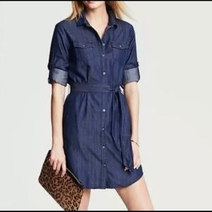 chambray Banana Republic dress